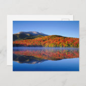 秋のアディロンドラック山脈 |ニューヨーク ポストカード (正面/裏面)