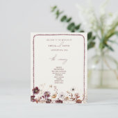 秋のアネモネの手描き結婚火傷 (スタンド正面)