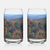 秋のアパラチア山脈 ガラス缶 (裏面)