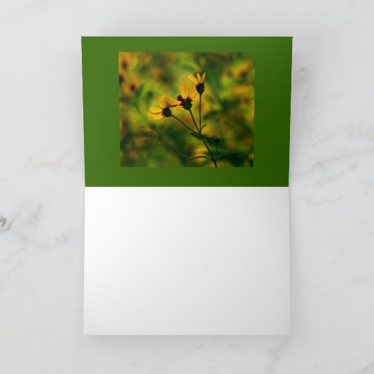 秋のアプローチ カード (内部)