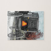 秋のアマン派の乳母車 ジグソーパズル (横)