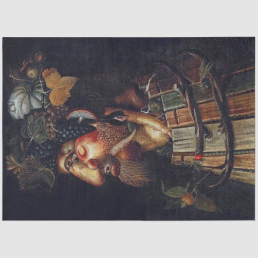 秋のアルカンボルド 薄葉紙 (正面)