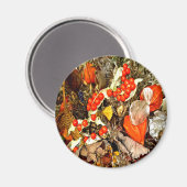 秋のアレンジメント～マグネット マグネット (正面/裏面)