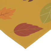 秋のアーストーンの色紅葉パターン ショートテーブルランナー (コーナー)