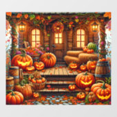 秋のアートウィンドウ ウィンドウサイン (シート)