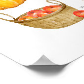 秋のアートプリント – ウォールアートデコール ポスター (角)