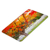 秋のアーリントン国立墓地 マグネット (左側)