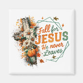 秋のイエス.... マグネット (正面)