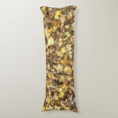 秋のイエロー葉コレクション ボディピロー (正面縦)