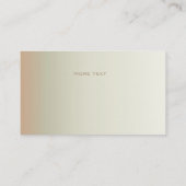 秋のイチョウの葉 名刺 (裏面)