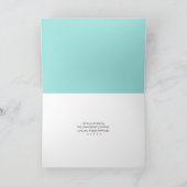 秋のイバラ男の誕生日カード カード (内部)