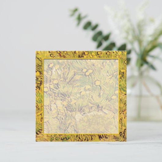 秋のイベント用の空白の招待状 招待状 (スタンド正面)