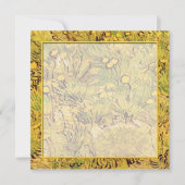 秋のイベント用の空白の招待状 招待状 (正面)