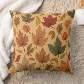 秋のイメージの枕 クッション (ブランケット)