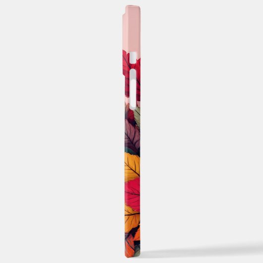 秋のインスパイアアートワークのケース iPhoneケース (左側面)