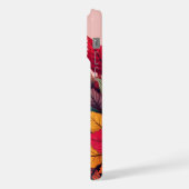 秋のインスパイアアートワークのケース iPhoneケース (左側面)