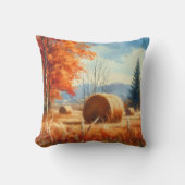 秋のウィスパーズ：水の色セレナーデ クッション (正面)