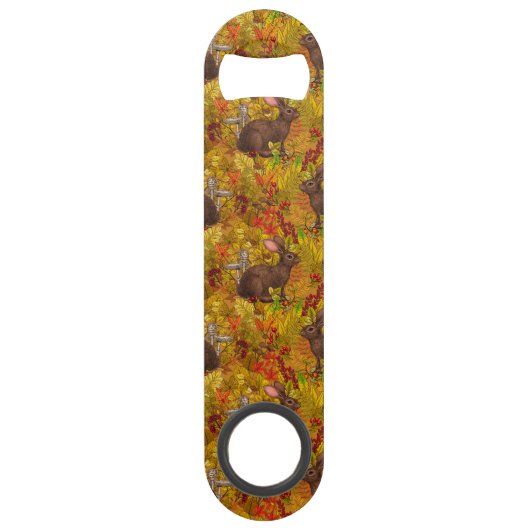 秋のウサギの丘 スピード栓抜き (正面)