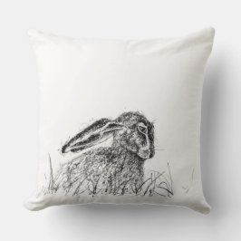 秋のウサギ クッション