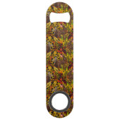 秋のウサギ（黒） スピード栓抜き (裏面)