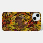 秋のウサギ(黒) Case-Mate iPhoneケース (裏面 (横))