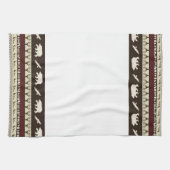 秋のウッズキッチンタオル キッチンタオル (横)