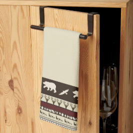 秋のウッズキッチンタオル キッチンタオル