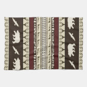 秋のウッズキッチンタオル キッチンタオル (横)