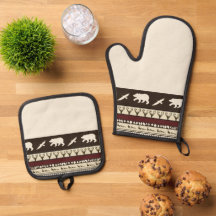 秋のウッズキッチンタオル