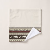 秋のウッズバスタオオルセット バスタオルセット (ウォッシュタオル)