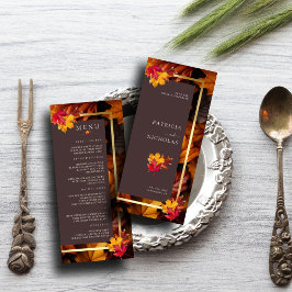 秋のウッディブラウン&エレガントゴールデンフレ結婚ーム メニュー