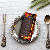 秋のウッディブラウン&エレガントゴールデンフレ結婚ーム メニュー