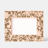 秋のウッドフォトフレーム レーザー彫刻フレーム (正面)
