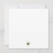 秋のウッドランドフレンズベアーフォレストイラストレーション (裏面)