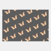 秋のウッドランド妖精の赤ちゃんシャワー ラッピングペーパーシート (正面3)