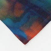 秋のエニグマ フリースブランケット (角)