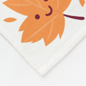 秋のエネルギーのみ フリースブランケット (角)