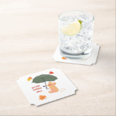 秋のエネルギーのみ ペーパーコースター (インサイチュ)