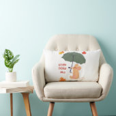 秋のエネルギーのみ ランバークッション (椅子)