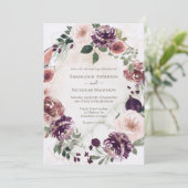 秋のエレガンス結婚フローラ 招待状 (スタンド正面)