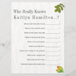 秋のエレガントオークワンダントミニマリスト結婚ズ