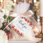 秋のエレガントフローラあり結婚 フェイバータグ