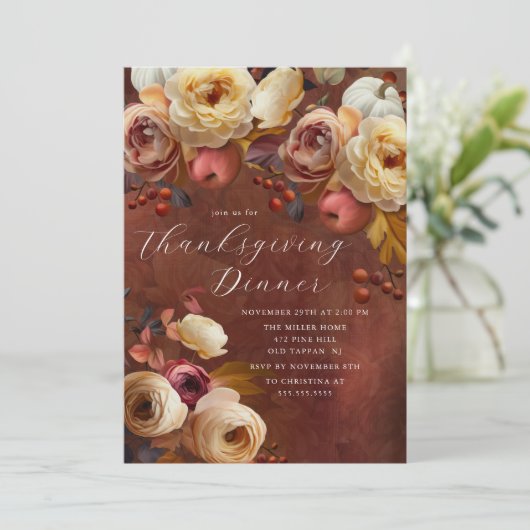 秋のエレガントフローラ感謝祭 招待状 (スタンド正面)