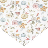 秋のエレガント水彩模様 ショートテーブルランナー (コーナー)