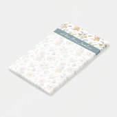 秋のエレガント水彩模様 ポストイット (アングル)