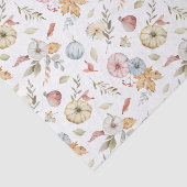 秋のエレガント水彩模様 薄葉紙 (詳細)