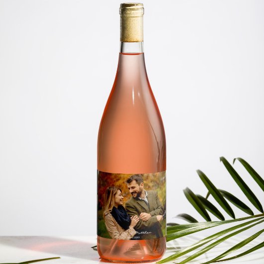 秋のエレガント秋水の色の写真へようこそ スパークリングワインラベル