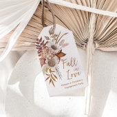 秋のエンゲージメントパーティー ギフトタグ