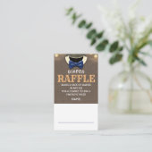 秋のオムツくじチケット同封カード エンクロージャーカード (スタンド正面)