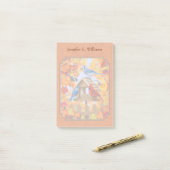 秋のオレンジを採集する給餌機 ポストイット (デスク上)